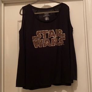 Star Wars Gold Studded Letters Shirts
